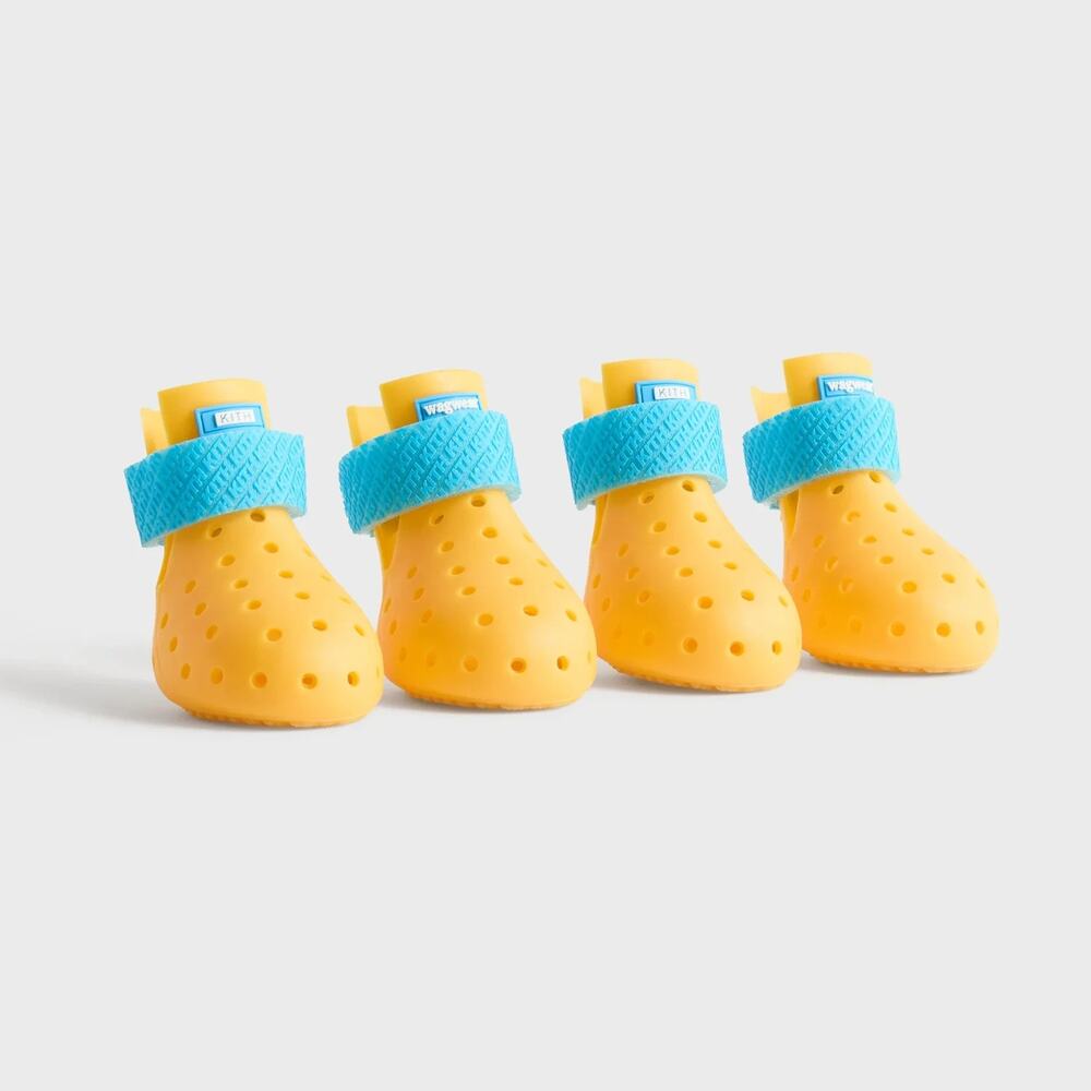 Kith for wagwear WagWellies Mojave Yellow